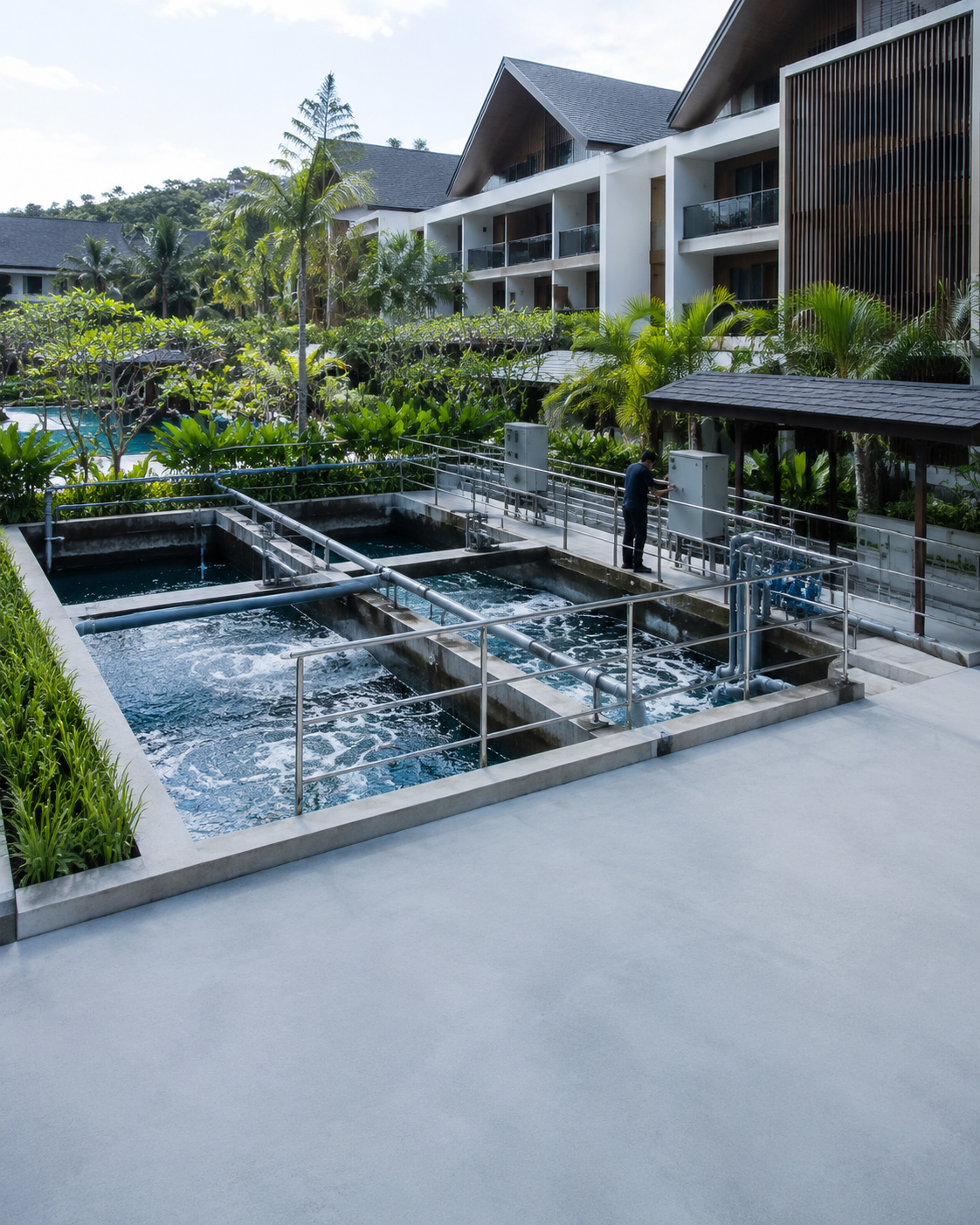 อาคาร โรงแรม และรีสอร์ท